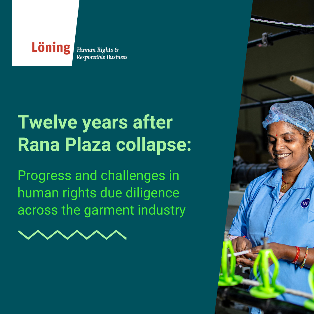 Twelve years after Rana Plaza collapse - Löning - Human Rights and ...